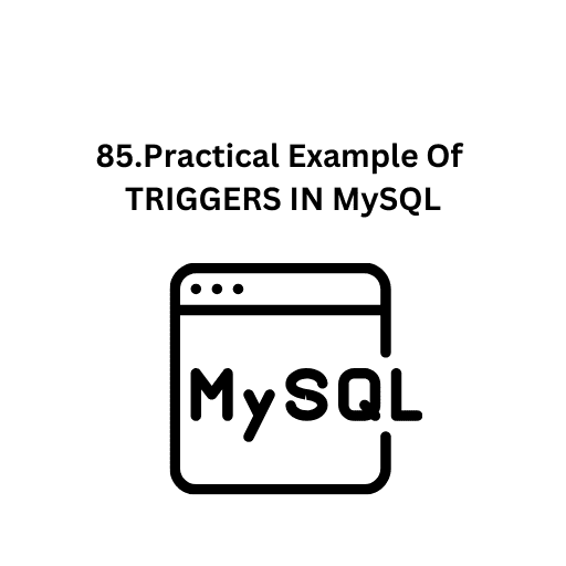 86.STORED PROCEDURE In MySQL